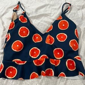 Kortni Jeane medium scoop back grapefruit